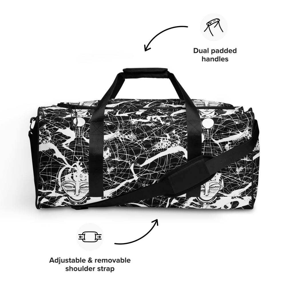 Stormy Serenity on Duffle Bag — Front
