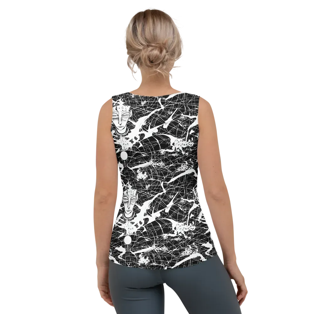 Stormy Serenity on Women's Tank Top — Back