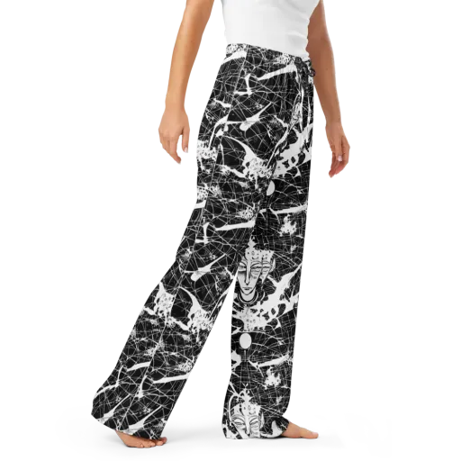 Stormy Serenity on a Women's Pajama Pants