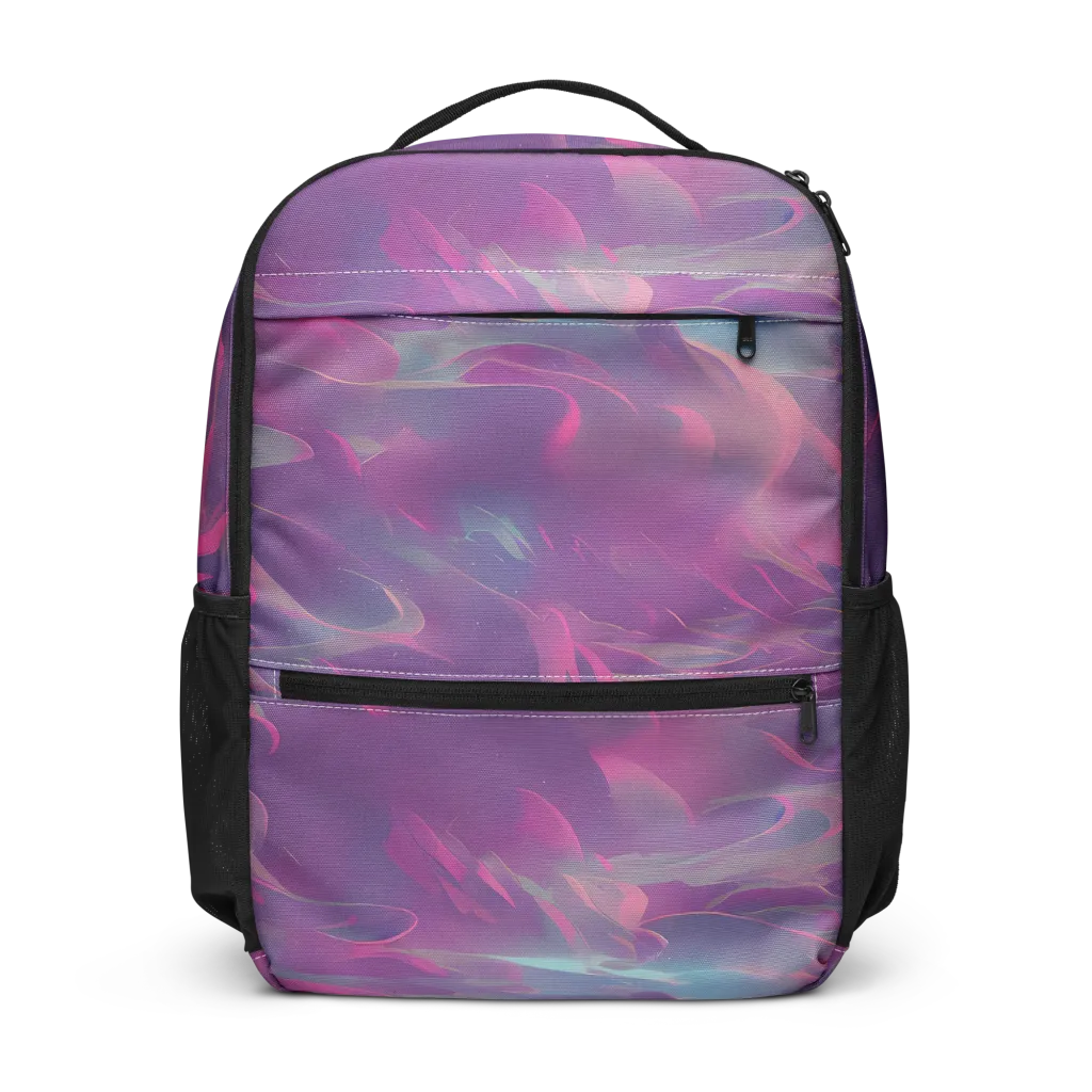 Dreamscape Swirl on Utility Backpack — Front