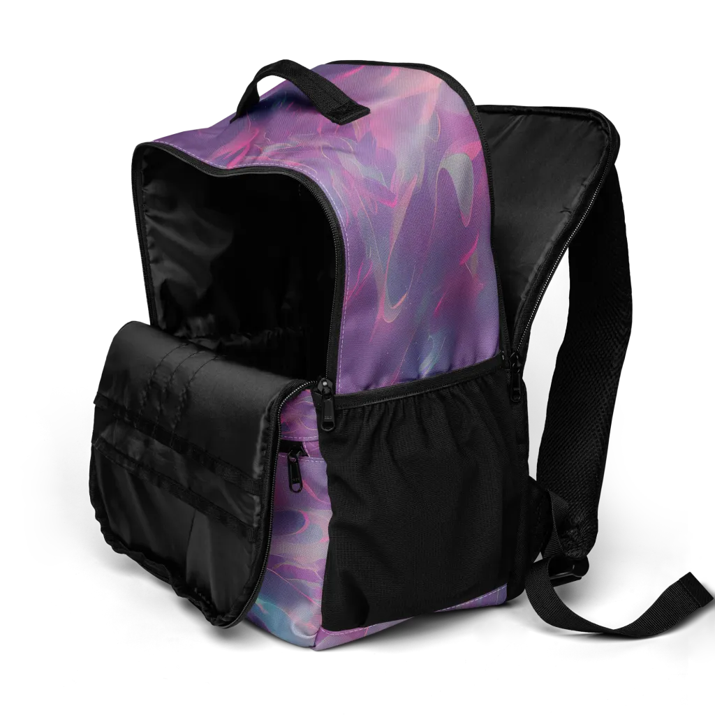 Dreamscape Swirl on Utility Backpack — Product details 2