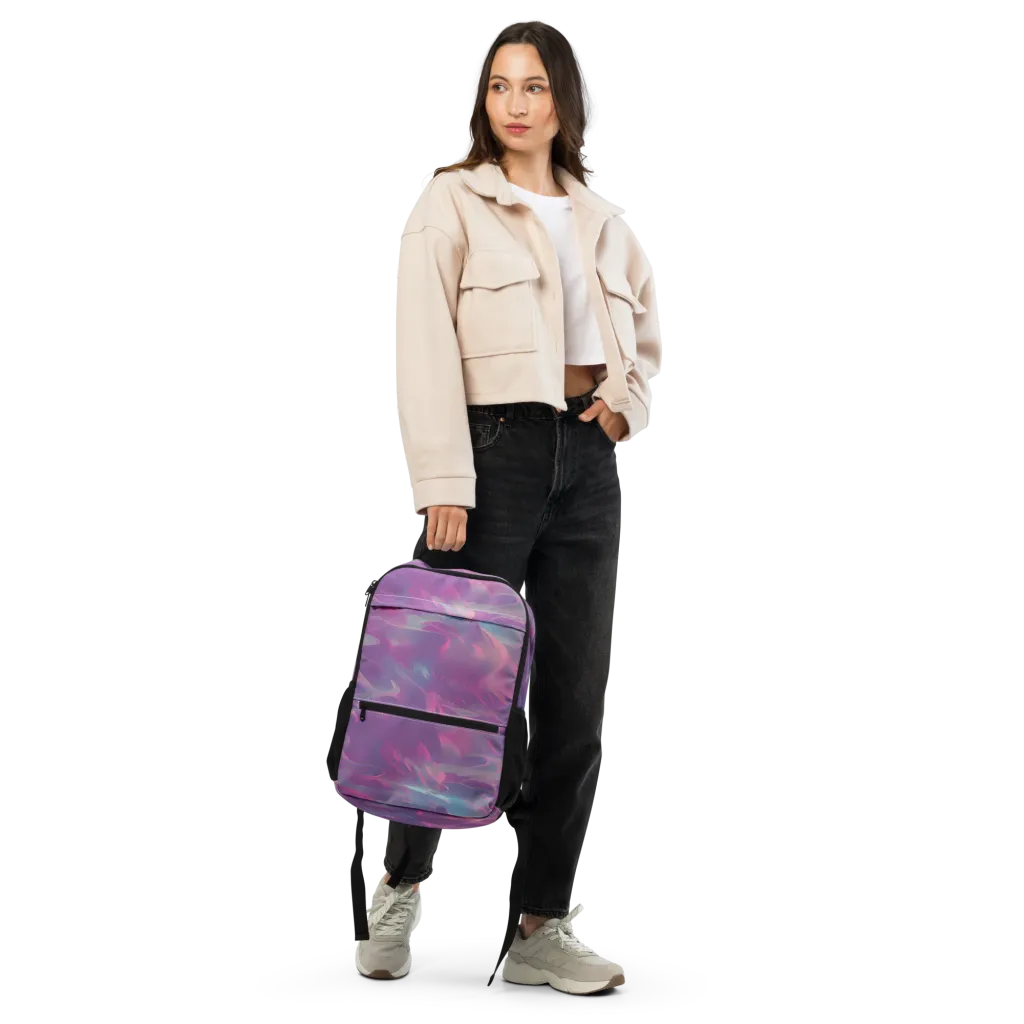 Dreamscape Swirl on Utility Backpack — Front
