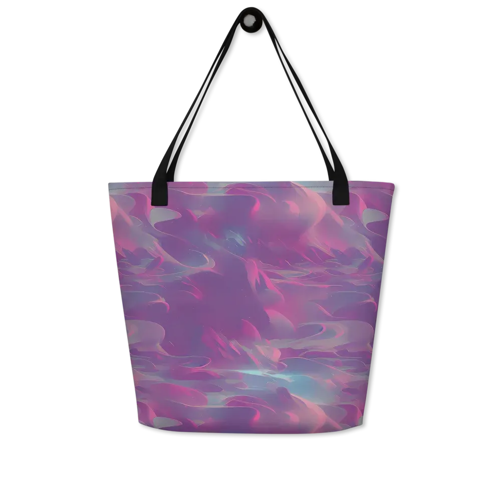 Dreamscape Swirl on Large Tote Bag W/ Pocket — Front