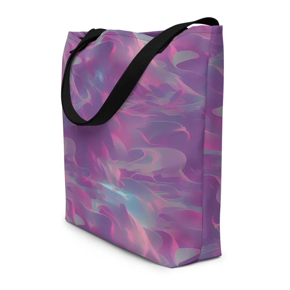 Dreamscape Swirl on Large Tote Bag W/ Pocket — Front