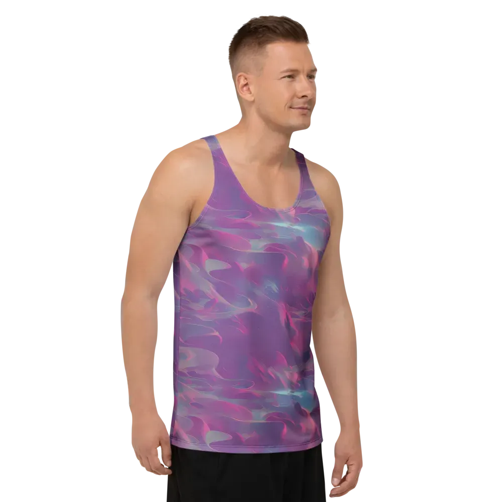 Dreamscape Swirl on Men's Tank Top — Right Front