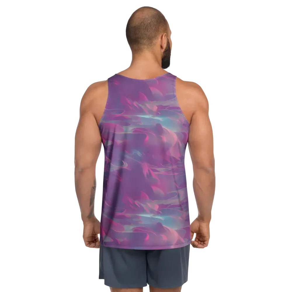 Dreamscape Swirl on Men's Tank Top — Back