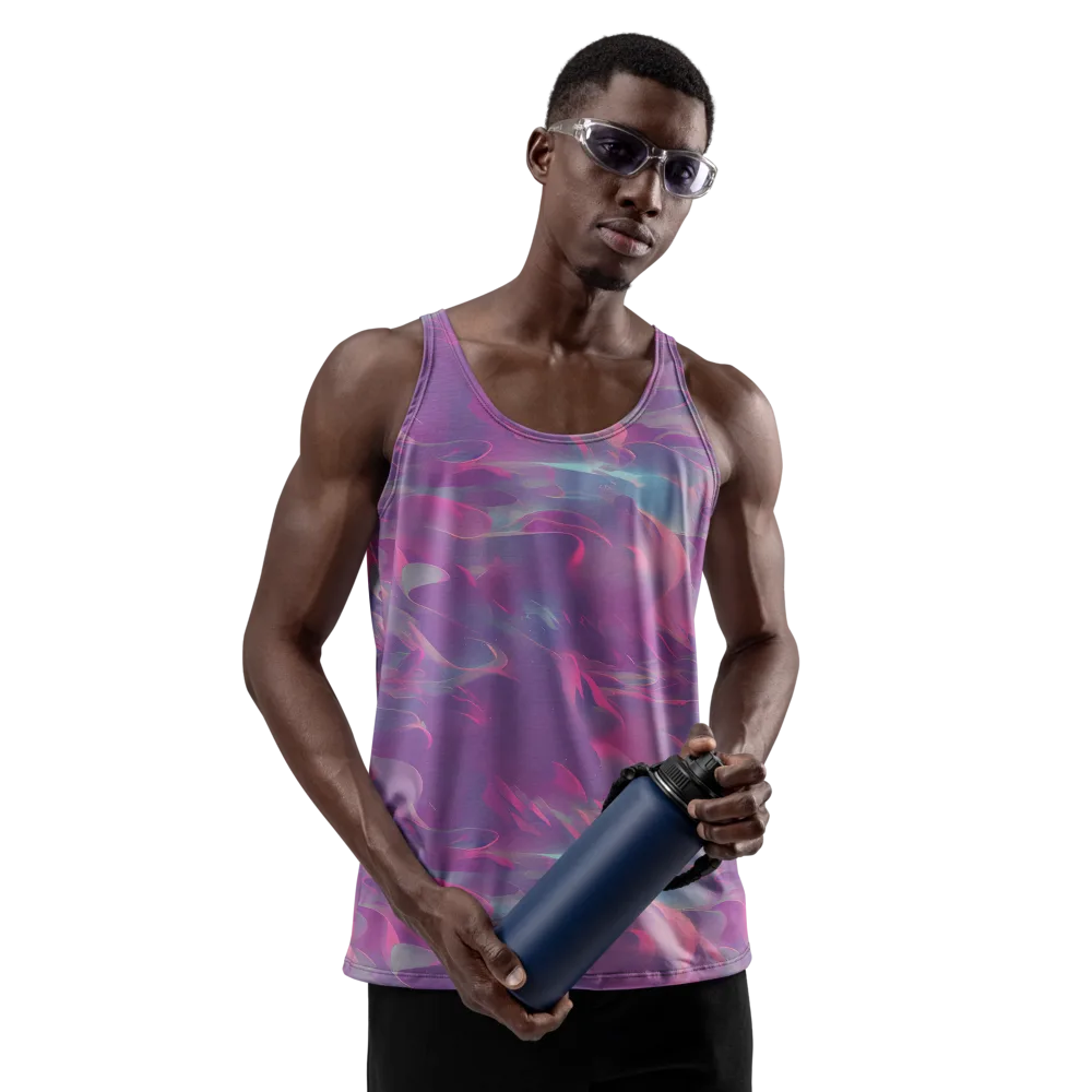 Dreamscape Swirl on Men's Tank Top — Front