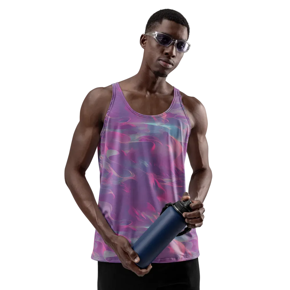 Dreamscape Swirl on Men's Tank Top — Front