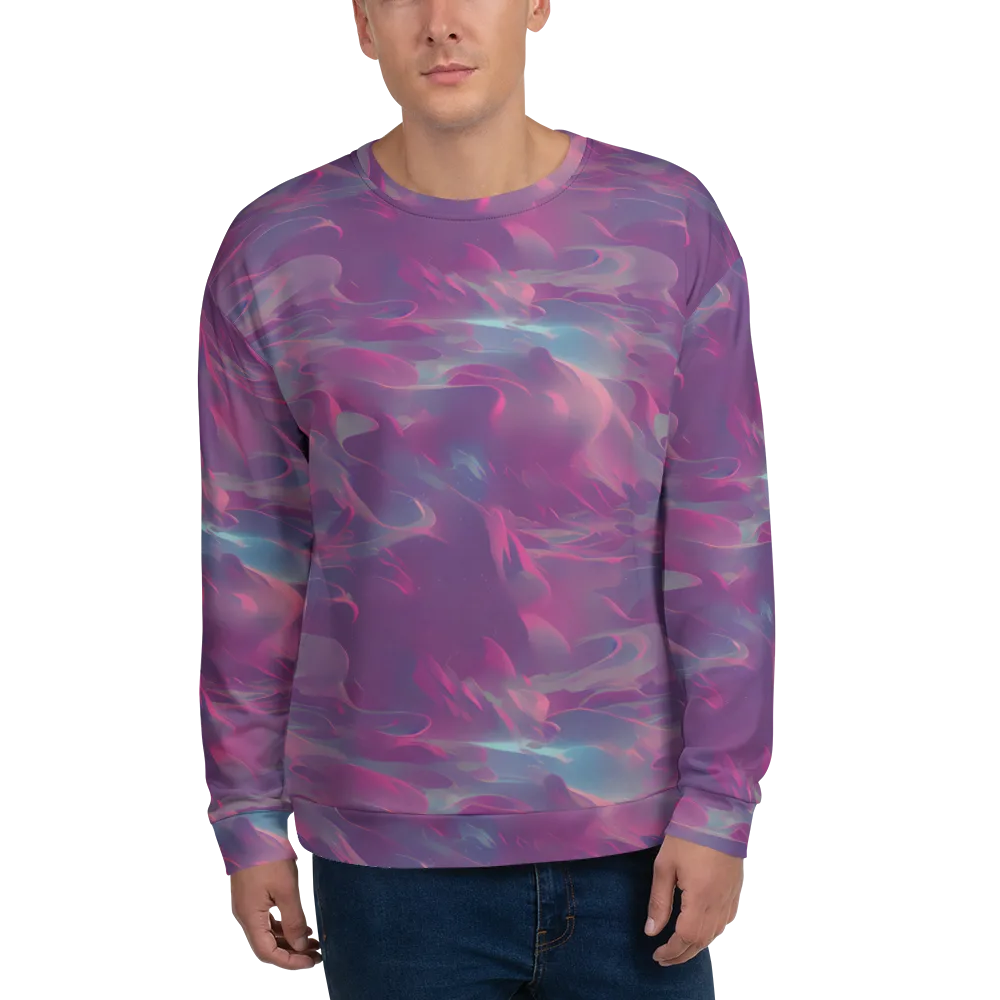 Dreamscape Swirl on Sweatshirt — Front