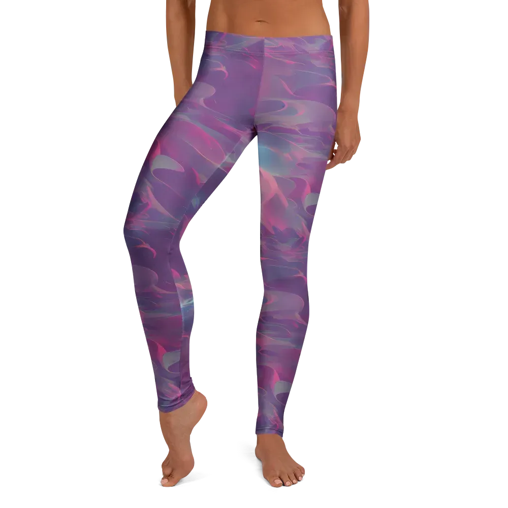 Dreamscape Swirl on Leggings — Front