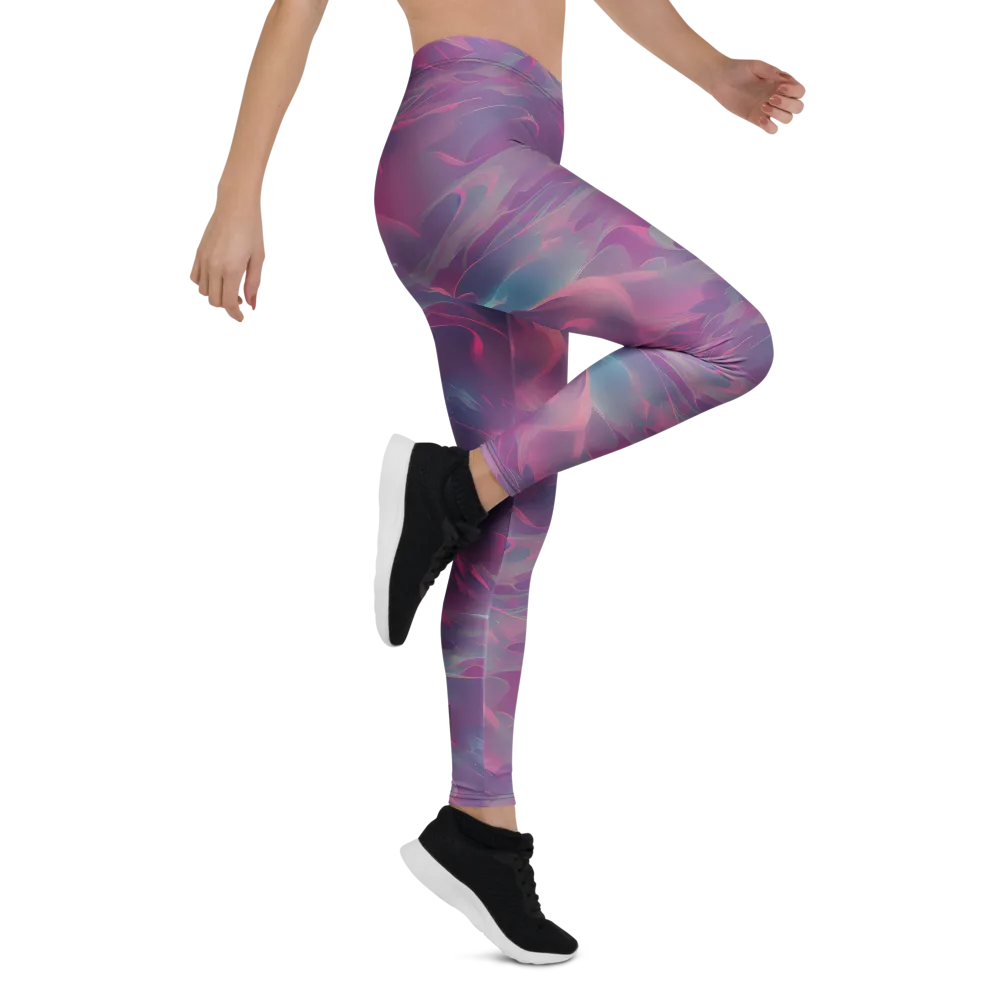 Dreamscape Swirl on Leggings — Right