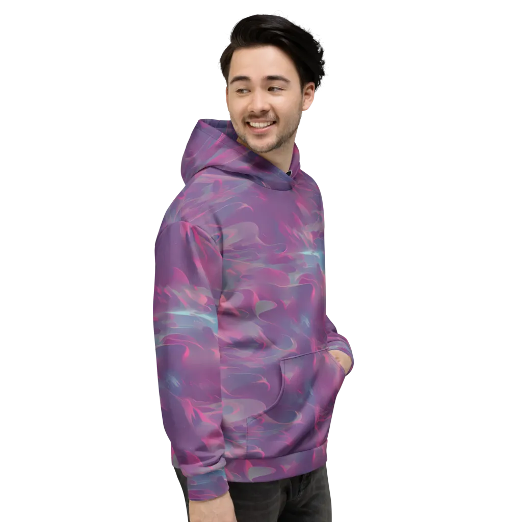 Dreamscape Swirl on Hoodie — Right