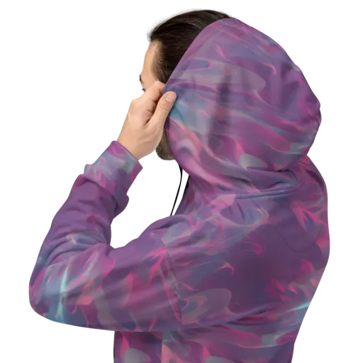 Dreamscape Swirl on a Hoodie