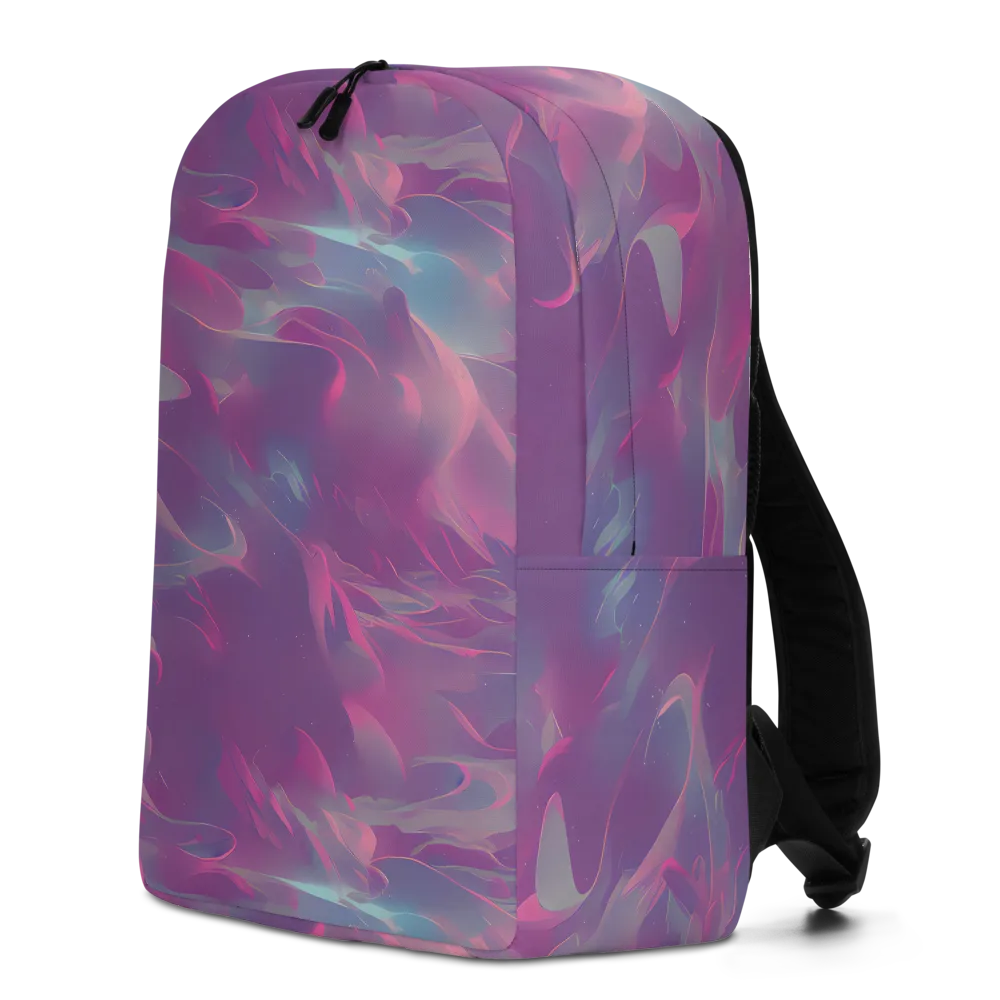 Dreamscape Swirl on Minimalist Backpack — Left