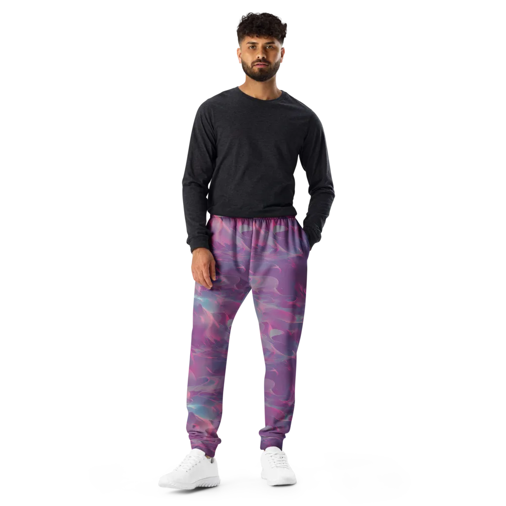 Dreamscape Swirl on Men's Joggers — Front