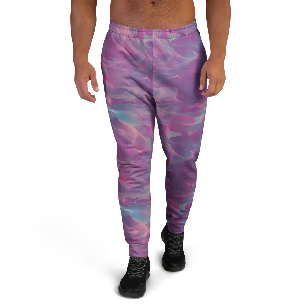 Dreamscape Swirl on Men's Joggers — Front