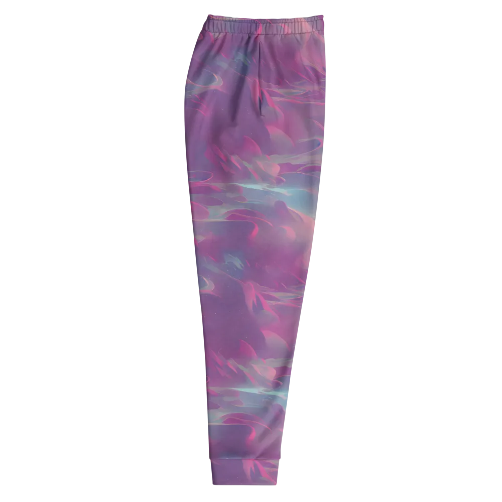 Dreamscape Swirl on Men's Joggers — Right