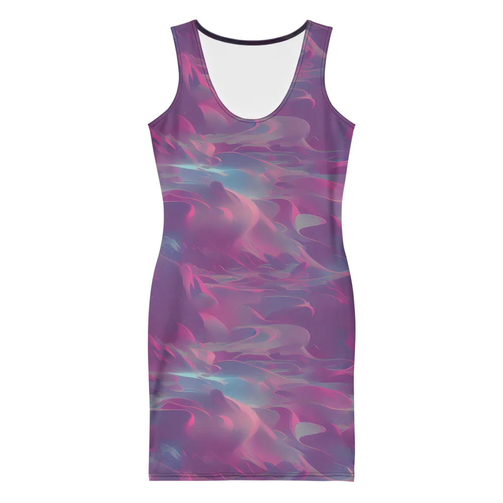 Dreamscape Swirl on Bodycon Dress — Front