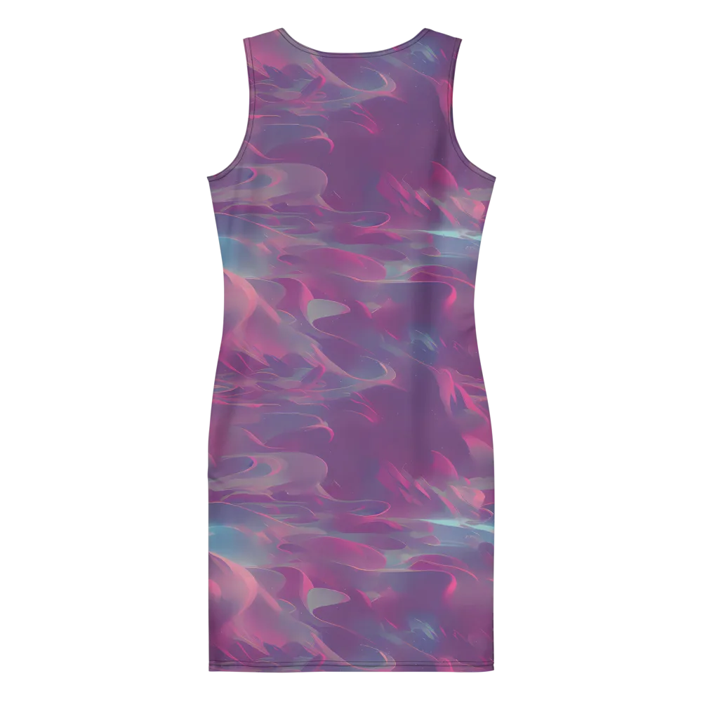 Dreamscape Swirl on Bodycon Dress — Back