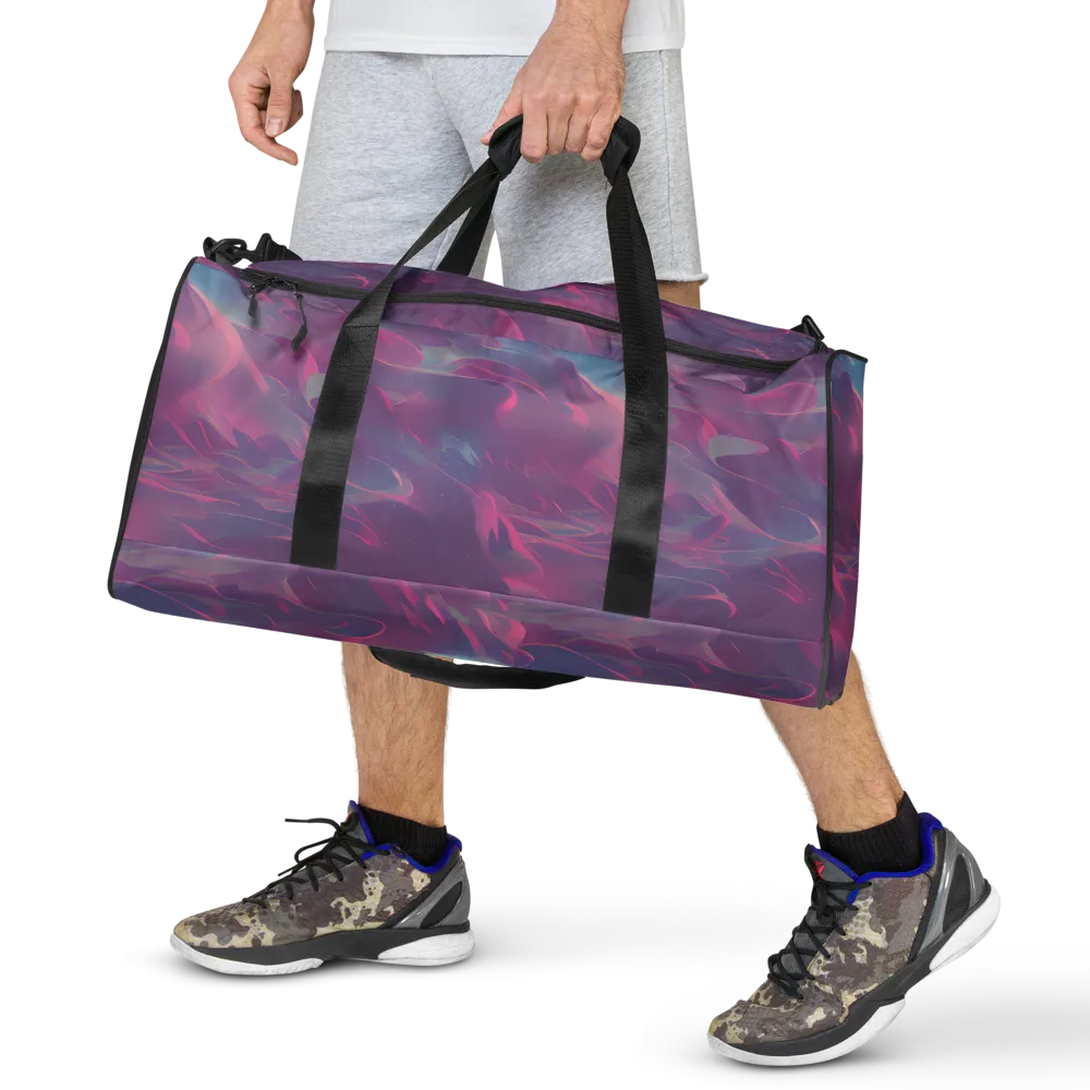Dreamscape Swirl on Duffle Bag — Front