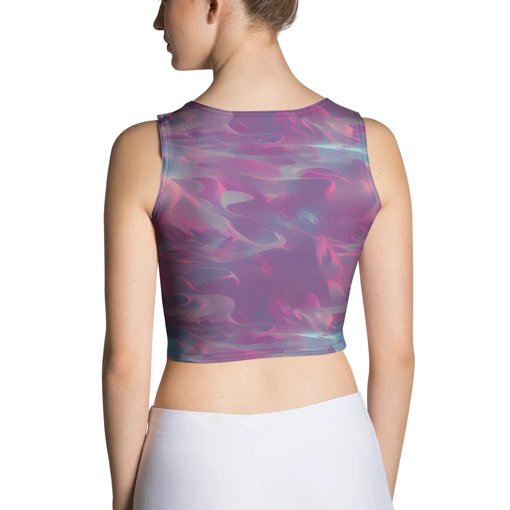 Dreamscape Swirl on Crop Top — Back