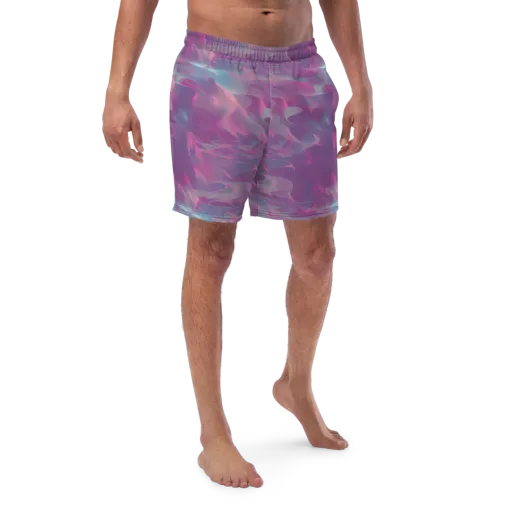 Dreamscape Swirl on a Swim Trunks