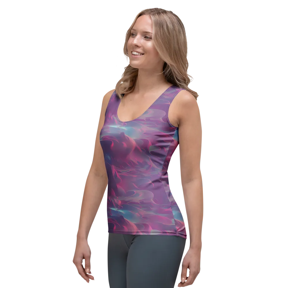Dreamscape Swirl on Women's Tank Top — Left Front