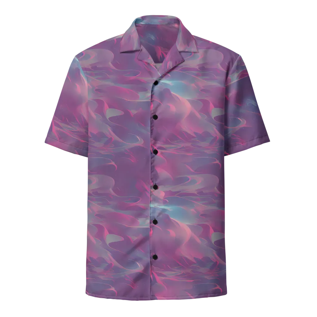 Dreamscape Swirl on Button Shirt — Front