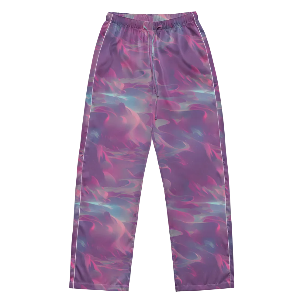 Dreamscape Swirl on Women's Pajama Pants — Front