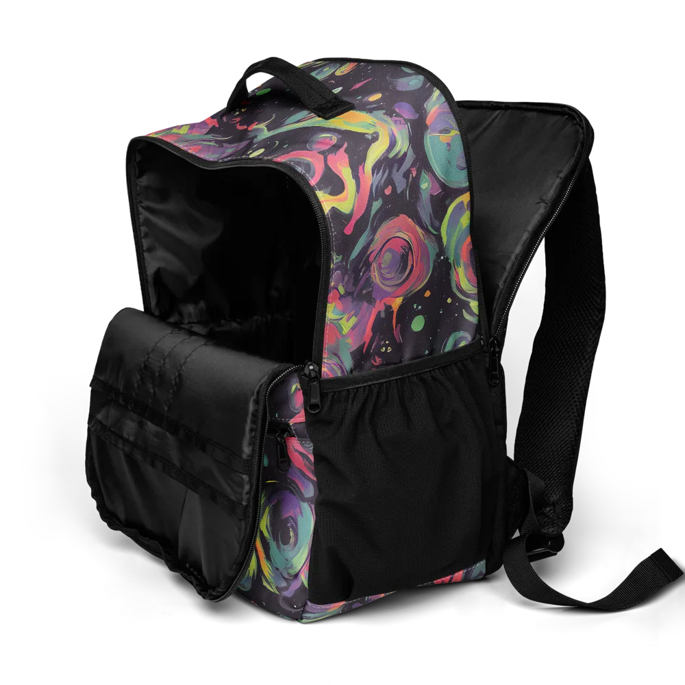 Psychedelic Drift on Utility Backpack — Product details 2