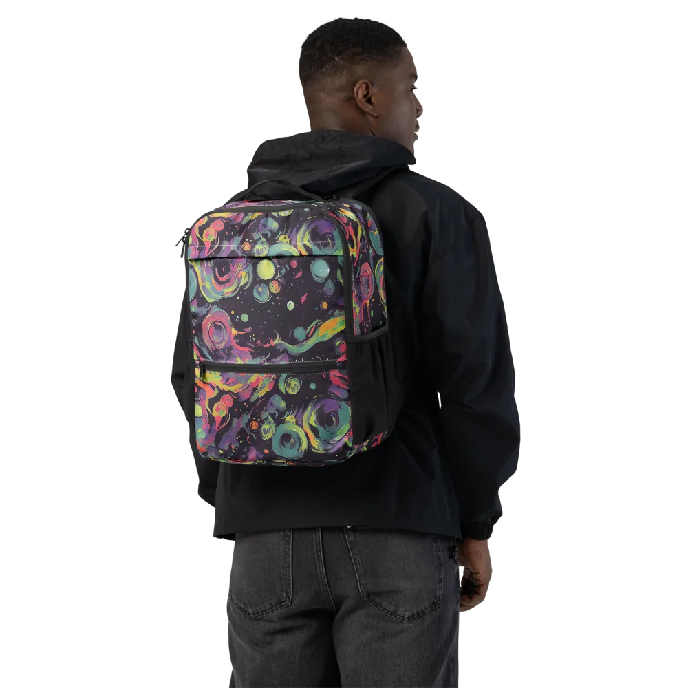 Psychedelic Drift on Utility Backpack — Back