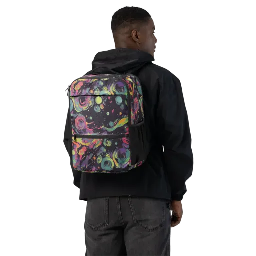 Psychedelic Drift on a Utility Backpack