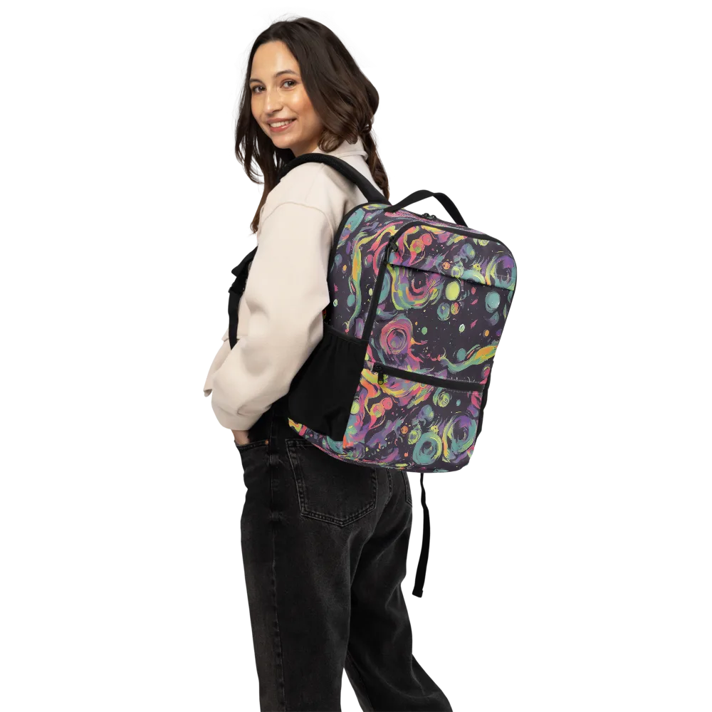 Psychedelic Drift on Utility Backpack — Back