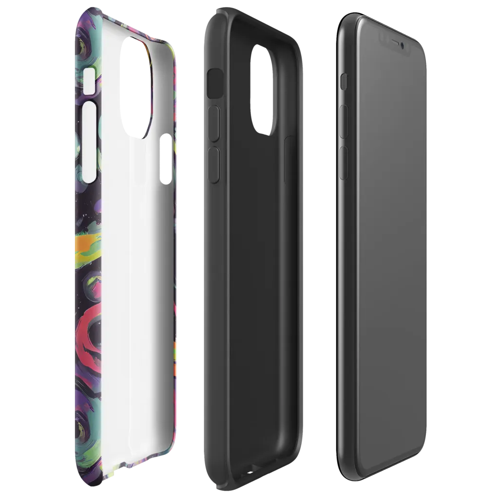 Psychedelic Drift on Tough Case for iPhone® — Right