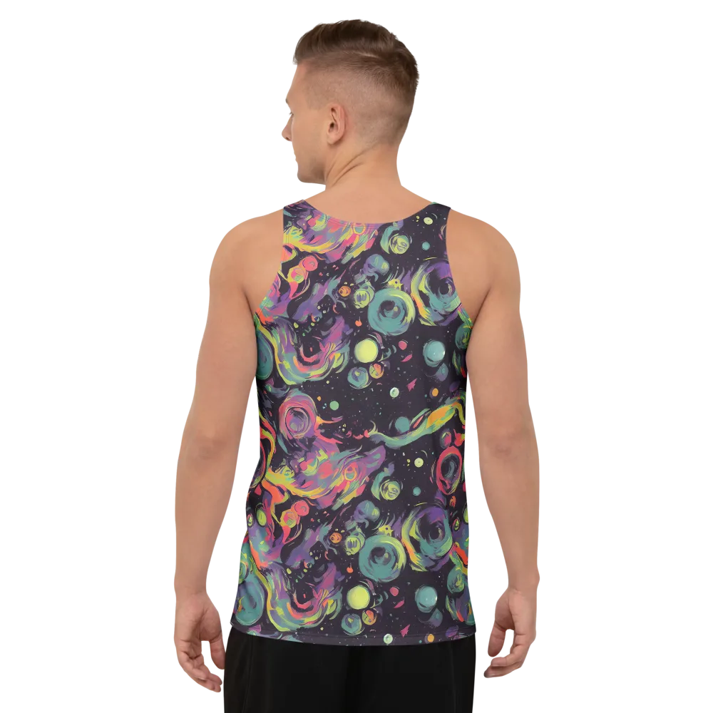 Psychedelic Drift on Men's Tank Top — Back