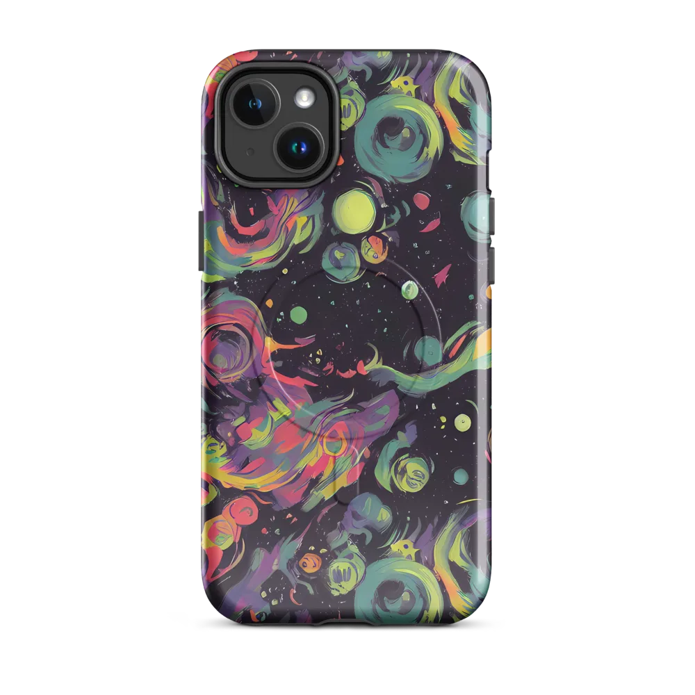 Psychedelic Drift on MagSafe Tough Case for iPhone® — Front