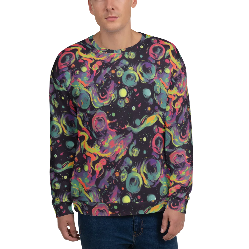 Psychedelic Drift on Sweatshirt — Front