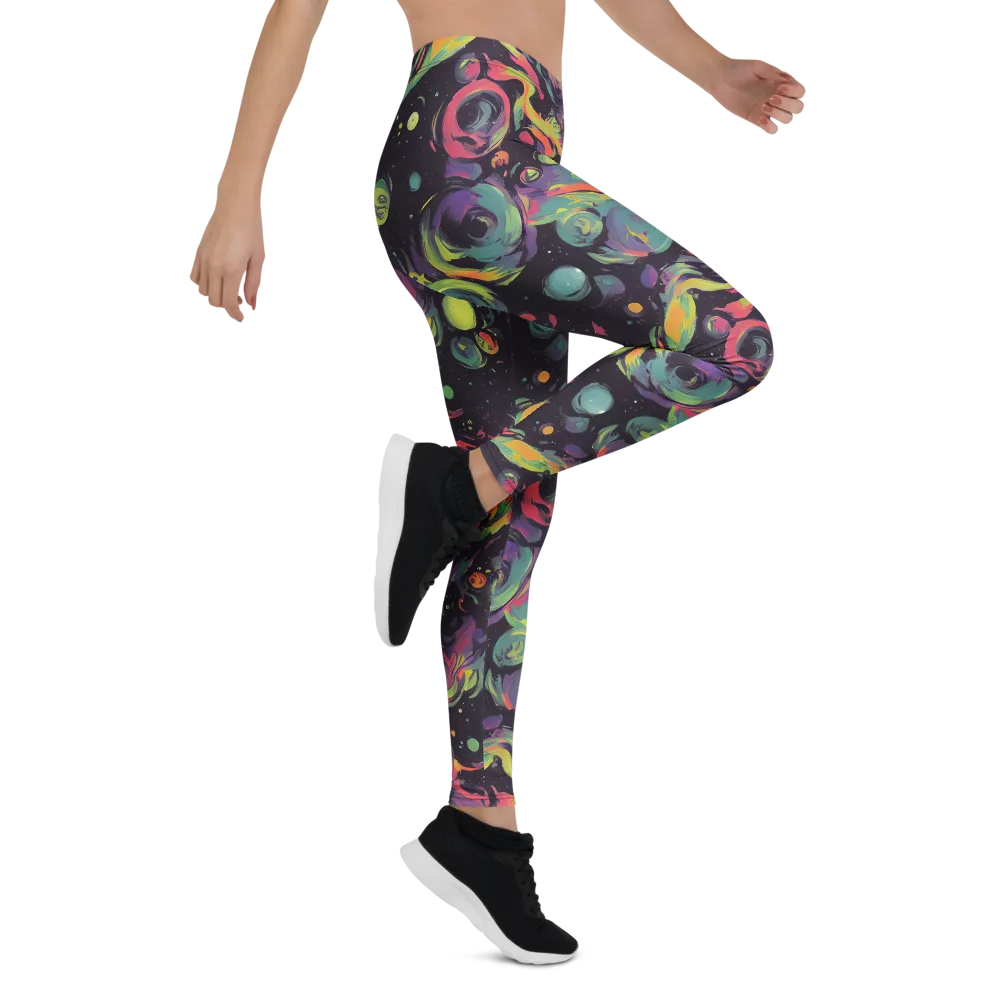 Psychedelic Drift on Leggings — Right