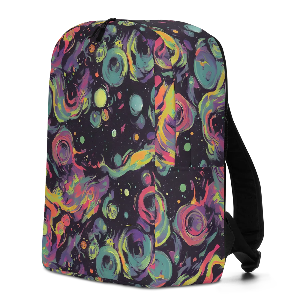 Psychedelic Drift on Minimalist Backpack — Left