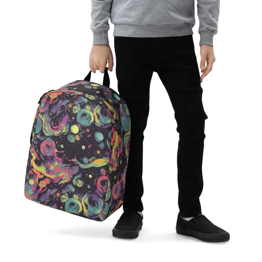 Psychedelic Drift on a Minimalist Backpack