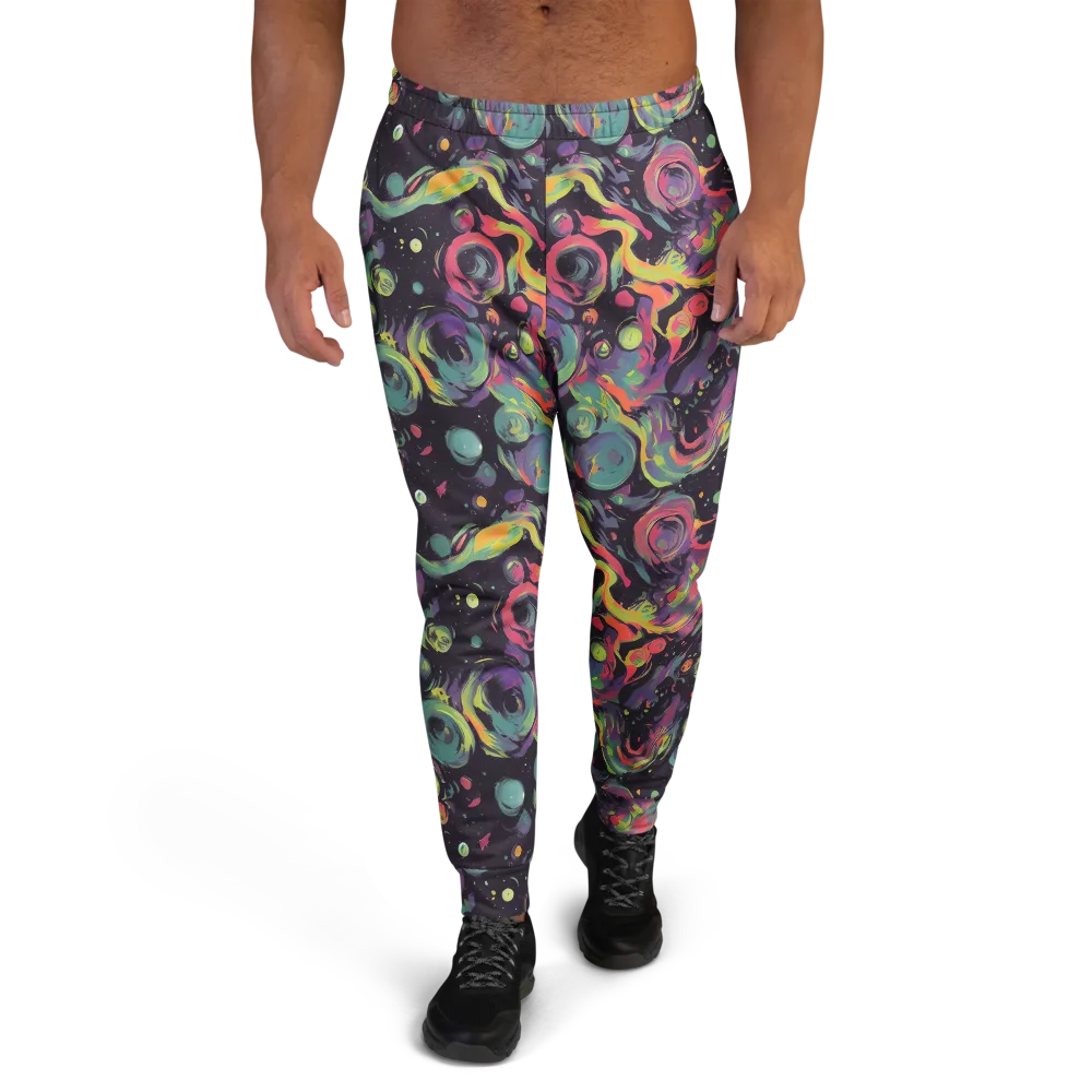 Psychedelic Drift on Men's Joggers — Front