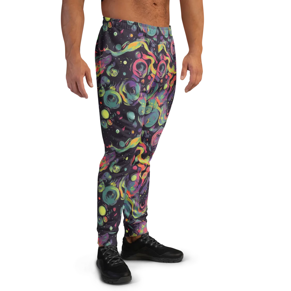 Psychedelic Drift on Men's Joggers — Right