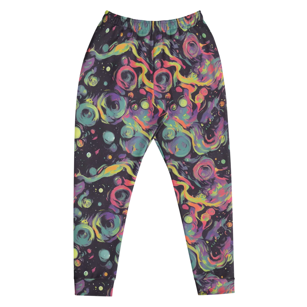 Psychedelic Drift on Men's Joggers — Front