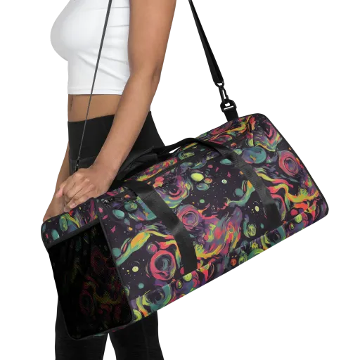 Psychedelic Drift on a Duffle Bag