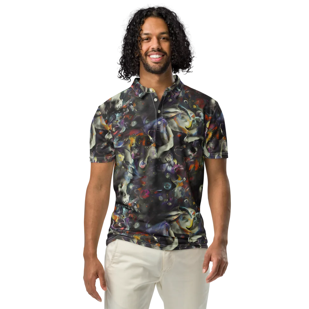 Dreamweaver's Canvas on Men's Slim Fit Polo Shirt — Front
