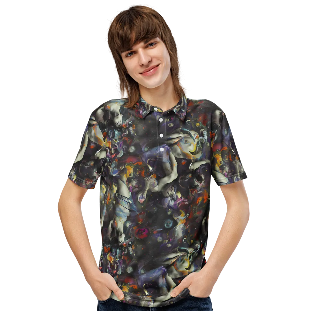 Dreamweaver's Canvas on Men's Slim Fit Polo Shirt — Front