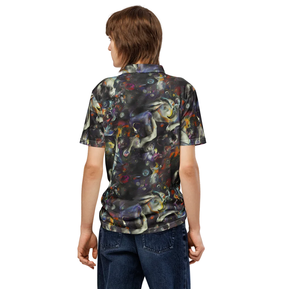 Dreamweaver's Canvas on Men's Slim Fit Polo Shirt — Back