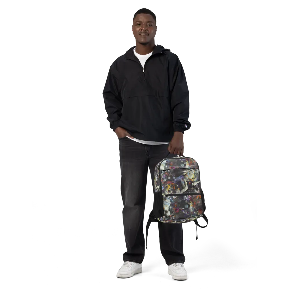 Dreamweaver's Canvas on Utility Backpack — Front