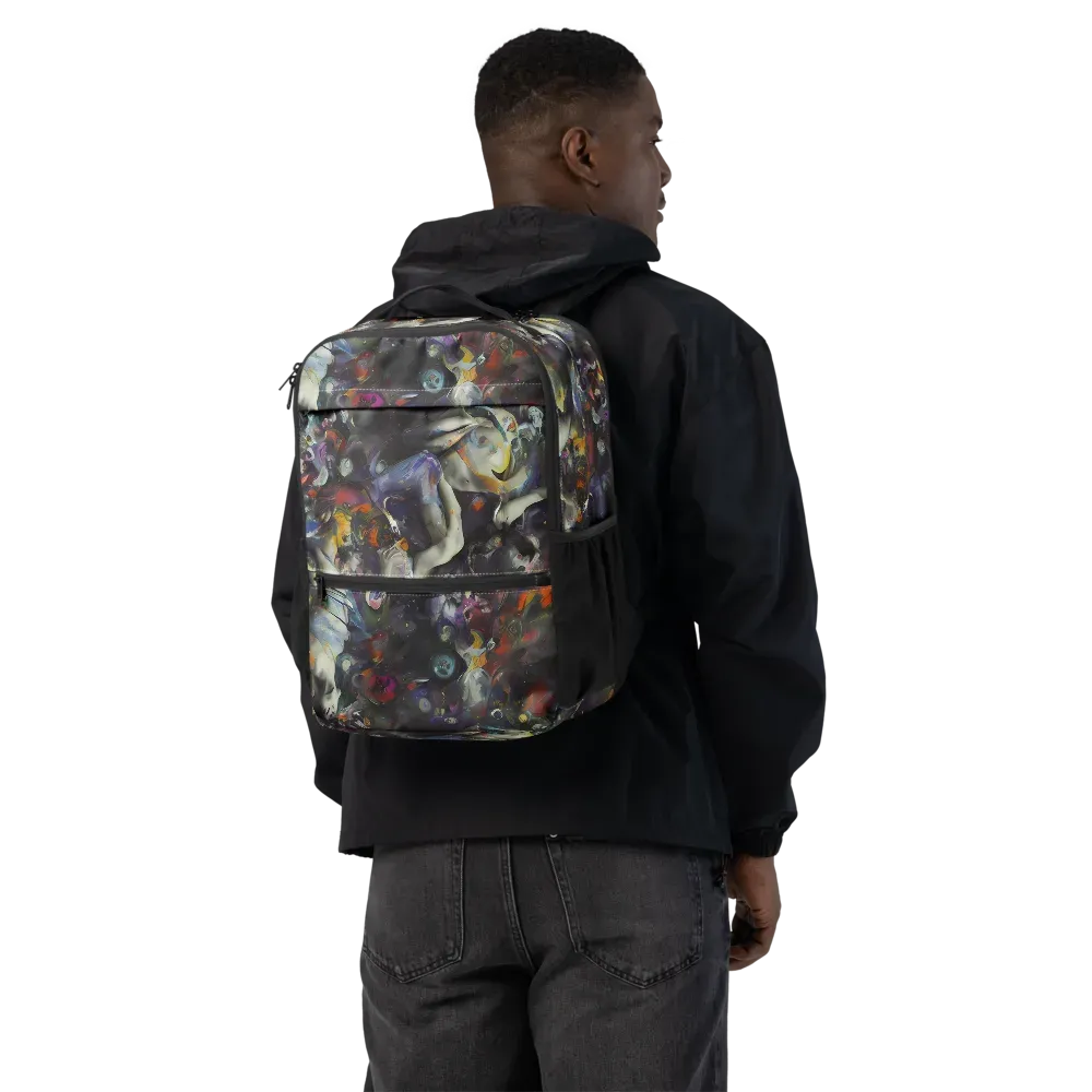 Dreamweaver's Canvas on Utility Backpack — Back