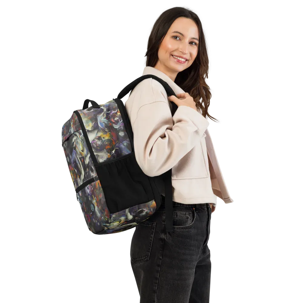 Dreamweaver's Canvas on Utility Backpack — Right